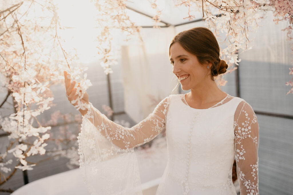 vestit de núvia convertible girona, vestido de novia dos piezas girona